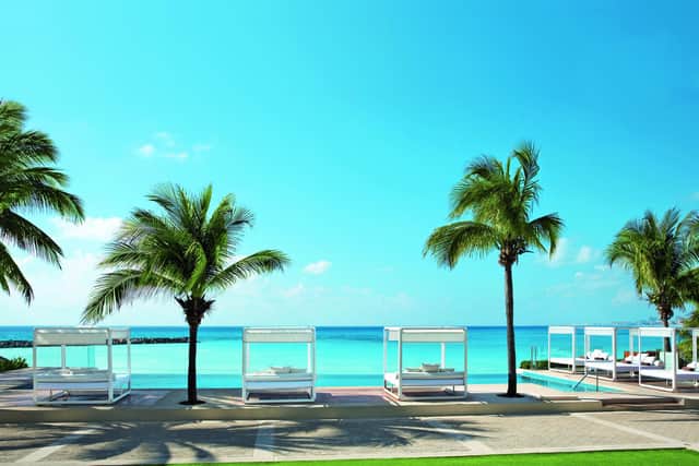 Cancun is on the coast of the Yucatán peninsula and is one of Mexico’s top tourist destinations