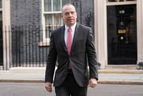 PSNI Chief Constable Jon Boutcher has said he is "at odds" with Northern Ireland Secretary Chris Heaton-Harris (pictured) over the disclosure of some sensitive security force material in Troubles cases