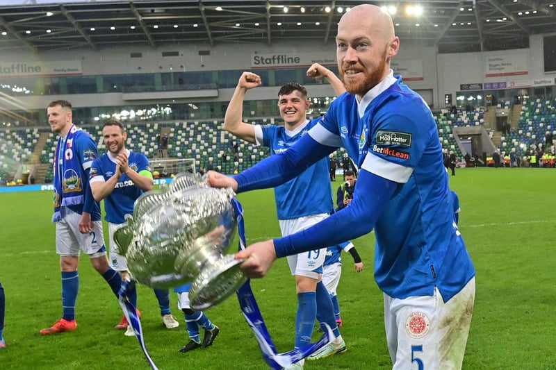 Chris Shields has been a star in Linfield's midfield since joining from Dundalk and played 35 times in the Premiership for the Blues this season alongside scoring in the BetMcLean Cup final against Coleraine. Transfermarkt value: €225,000