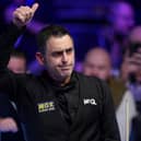 Ronnie O'Sullivan has reached the semi-final of the Tour Championship after a 10-2 victory against Ali Carter