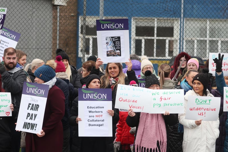 Department of Education, Rathgael House, Balloo Road Rathgill Bangor Schools across Northern Ireland are facing major disruption and possible closures on Thursday as thousands of non-teaching staff go on strike.