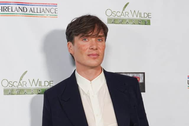 Cillian Murphy pictured at the the esteemed 18th annual Oscar Wilde Awards which was sponsored by Studio Ulster, Northern Ireland’s ground-breaking virtual production studio complex