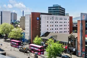 The ETAP Hotel in Belfast has been offered for sale, seeking offer of more than £7.175 million