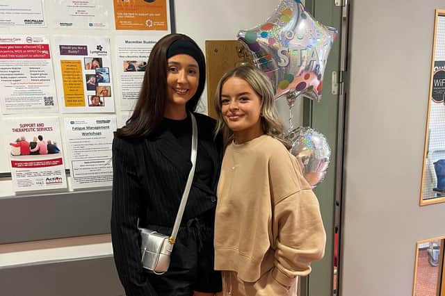 Abbie Price, 22, from Crumlin was 21 when she was diagnosed with Hodgkin Lymphoma in December 2022. Just months later in March 2023, Rebecca, 22, from Belfast was diagnosed with the same cancer aged 21