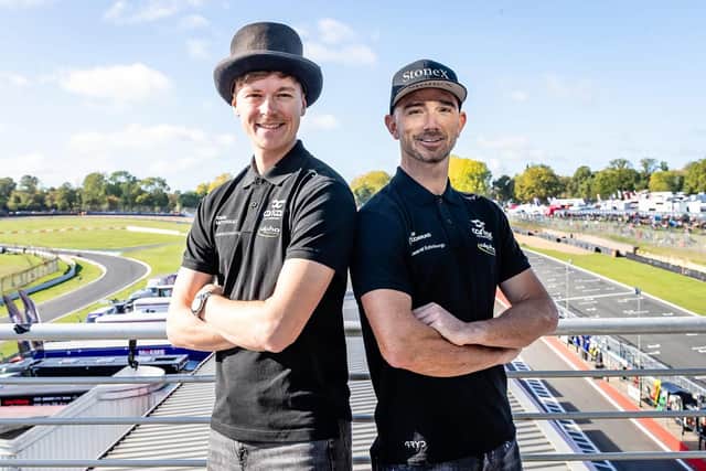 Storm Stacey (left) and Northern Ireland's Glenn Irwin will spearhead the GRYD Racing BMW team in the 2027 British Superbike Championship. (Photo credit: GRYD Racing)