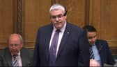 DUP leader Gavin Robinson.