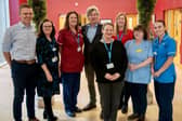 Neurology Service Manager, Dr Andrew Kerr, South Eastern Trust, Assistant Director of Medical Specialties and Cancer Medicine, Mary Jo Thompson, South Eastern Trust, Neuromuscular Clinical Nurse Specialist, Sarah Mason Consultant Neurologist Dr John McConville, Advanced Practitioner Physiotherapist Siobhan Lamb, Thompson House Interim Operational Manager Victoria Quinn, Neurology Staff Nurse Paula Woods and Staff Nurse Amy McGarry
