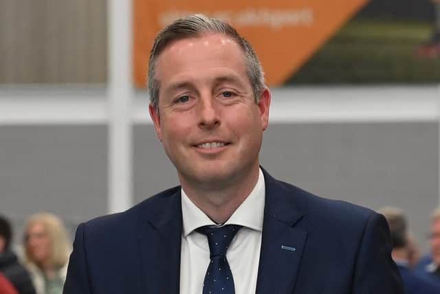 Education Minister Paul Givan said the change comes after he spent months listening to the views of young people. Photo: Stephen Hamilton/Press Eye