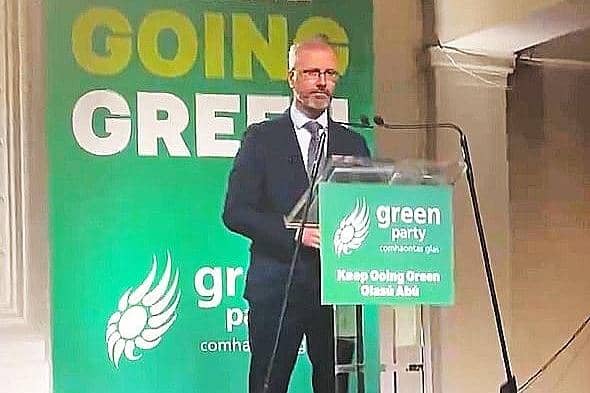 Roderick O'Gorman of Ireland's Green Party