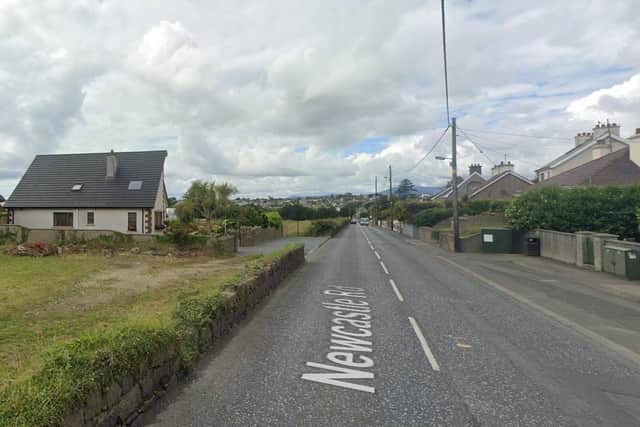 The death happened in the Newcastle Road area of Kilkeel on 21 March 2024. Photo: Google maps.