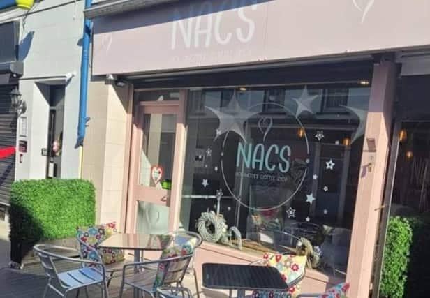 NACS (Not Another Coffee Shop) on West Street, Carrickfergus. Photo: NACS
