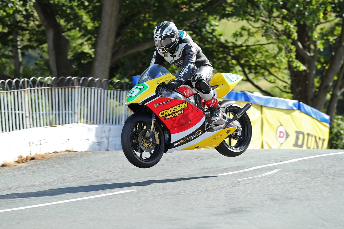 A blast from the past! Michael Dunlop's RS250 Honda stirs up some poignant memories