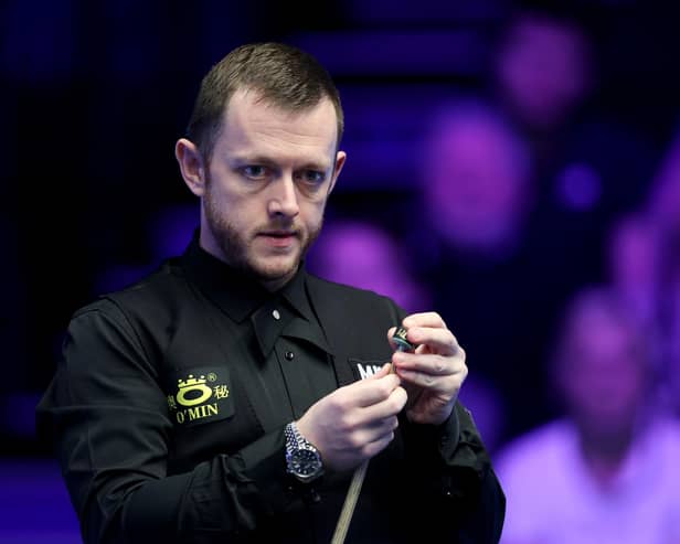 Northern Ireland's Mark Allen was knocked out of the Tour Championship after a semi-final defeat against Mark Williams