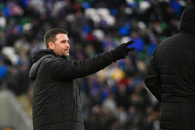 Linfield manager David Healy believes his players have failed to capitalise on key moments during the season after last night's 1-1 draw against Glentoran.