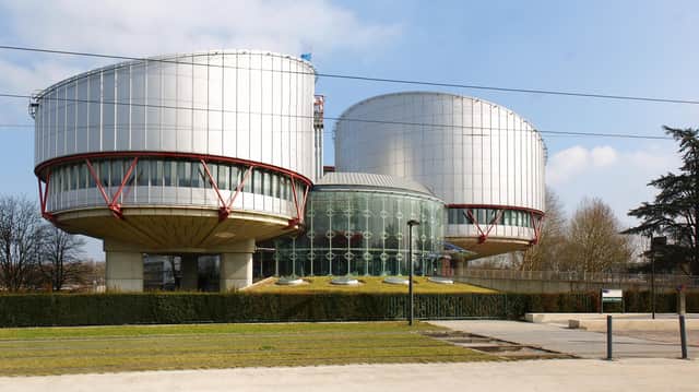 The European Court of Human Rights at Strasbourg. The Republic of Ireland is taking the UK to the court over its legacy act, which introduces a form of Troubles amnesty