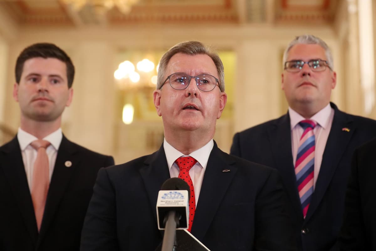 Battle to become DUP deputy leader shows party is in 'a healthy shape', says Sir Jeffrey Donaldson