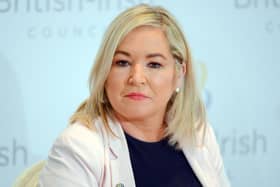 Deputy First Minister Michelle O'Neill at the British Irish Council Summit at Lough Erne Resort, Co Fermanagh