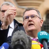Sir Jeffrey Donaldson is under pressure to take the DUP back into Stormont