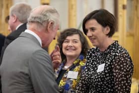 Louise Brogan met with King Charles