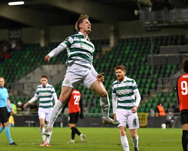 John McGovern has ben backed for a Northern Ireland future after scoring in the Champions League for Shamrock Rovers. (Photo by Charles McQuillan/Getty Images)