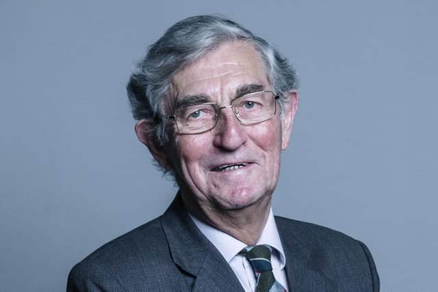 Lord Dennis Rogan - UK Parliament official portraits 2017