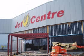 Picture of the old Jet Centre as work begins to renovate the venue. Credit Movie House Jet Centre