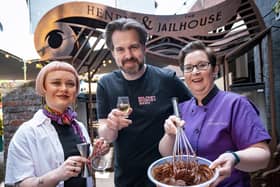 The fifth Belfast Whiskey Week, Ireland’s largest whiskey festival, returns Friday, July 21 - Saturday 29. Featuring multiple events, spanning 9 days in partnership with 18 venues
city wide and delivering sessions with over 30 brands and distilleries. Pictured are mixologist Emily Doherty, Paul Kane from Belfast Whiskey Week and Geri Martin from The Chocolate Manor
