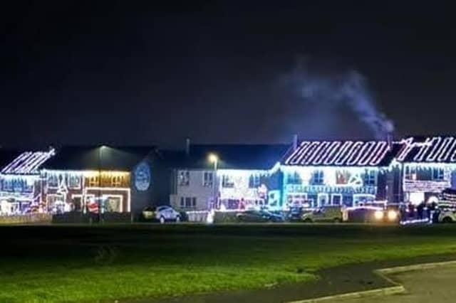 Residents of Dhu-Varren go the extra mile and really go to town on their Christmas decorations attracting hundreds of visitors
