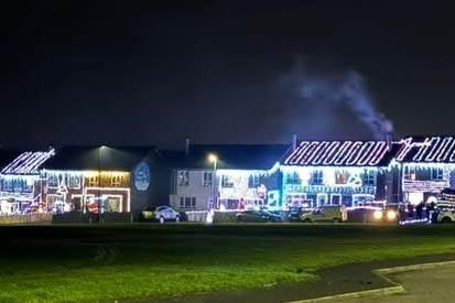 Residents of Dhu-Varren go the extra mile and really go to town on their Christmas decorations attracting hundreds of visitors