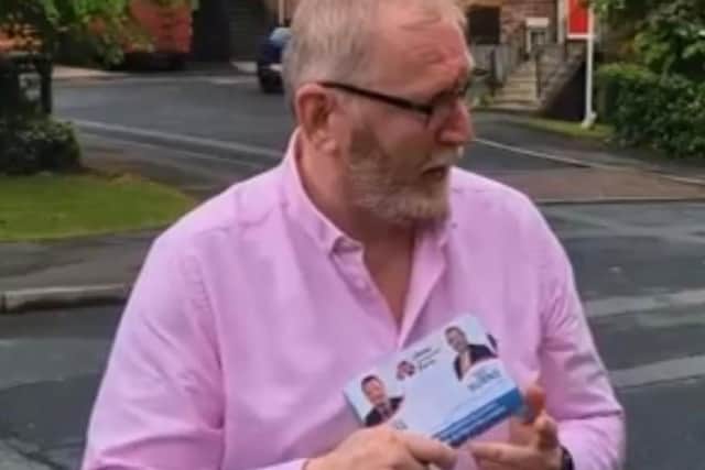 Doug Beattie has admitted me lied in a social media clip about canvassing with two UUP councillors who were not with him.