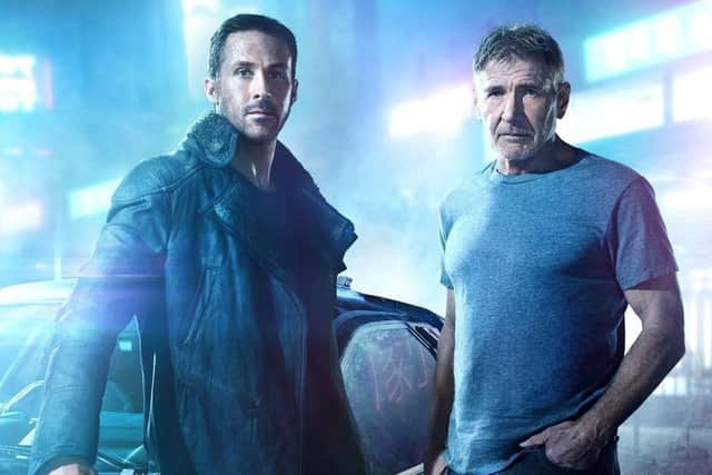 Ryan Gosling and Harrison Ford in Blade Runner 2049 