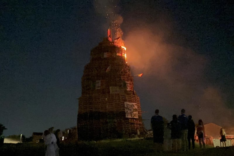 Twelfth 2025: Here are 35 images from 11th night bonfires in towns and ...