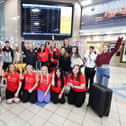 Teenagers from Belfast have set off (June 23) on a week-long trip of a lifetime as part of this year’s Cinemagic LA programme. The teenagers are participants of IGNITE, an innovative youth leadership initiative established and spearheaded by George Best Belfast City Airport, in partnership with Cinemagic, which aims to provide young people from all backgrounds with life-changing opportunities. The culmination of the week is a Gala showcase sponsored by NI Connections, which will bring the week’s activity to a close on June 28