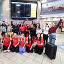 Teenagers from Belfast have set off (June 23) on a week-long trip of a lifetime as part of this year’s Cinemagic LA programme. The teenagers are participants of IGNITE, an innovative youth leadership initiative established and spearheaded by George Best Belfast City Airport, in partnership with Cinemagic, which aims to provide young people from all backgrounds with life-changing opportunities. The culmination of the week is a Gala showcase sponsored by NI Connections, which will bring the week’s activity to a close on June 28