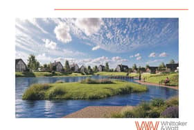 How the new holiday park at Drumbeg could look. Pic credit: Bell Rolston