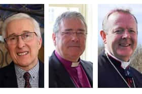 Rev John Kirkpatrick, Rev John McDowell and Rev Eamon Martin
