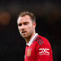 Manchester United's Christian Eriksen, who is expected to be sidelined until "late April or early May" due to an ankle injury sustained in Manchester United's FA Cup win over Reading.
