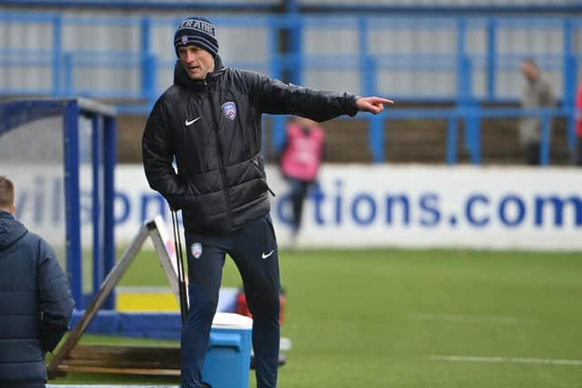 Coleraine boss Oran Kearney will hope to lead his side to a first victory against Glenavon since March 2020