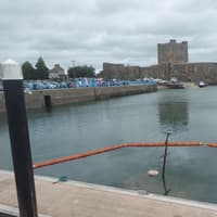 Moves afoot to raise sunken boat in Carrickfergus Harbour as council says 'no immiediate risk' of leaking oil