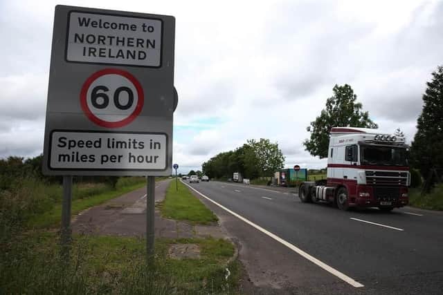 Taking goods over the border into the Irish Republic should require a haulier to be a licensed exporter to the EU
