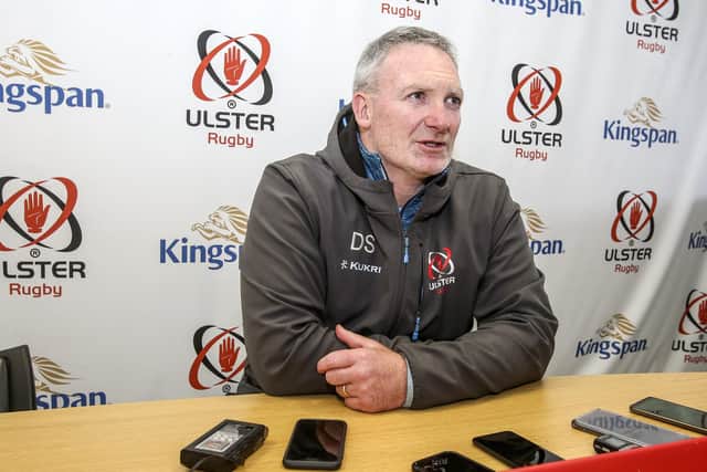 Ulster coach Dan Soper. (Photo by John Dickson)