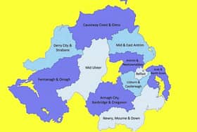 Northern Ireland's 11 council areas
