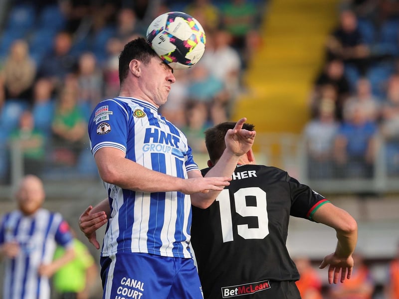 After making a summer return to Newry City from Portadown, defender Barney McKeown has been statistically their best player in a tough season for the club. He averages 19 ball recoveries per game, makes almost nine interceptions on average and is credited with four clearances per match