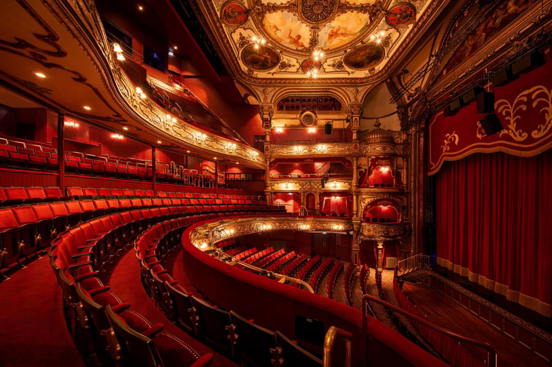 The Grand Opera House Auditorium after the restoration and reopening in 2021