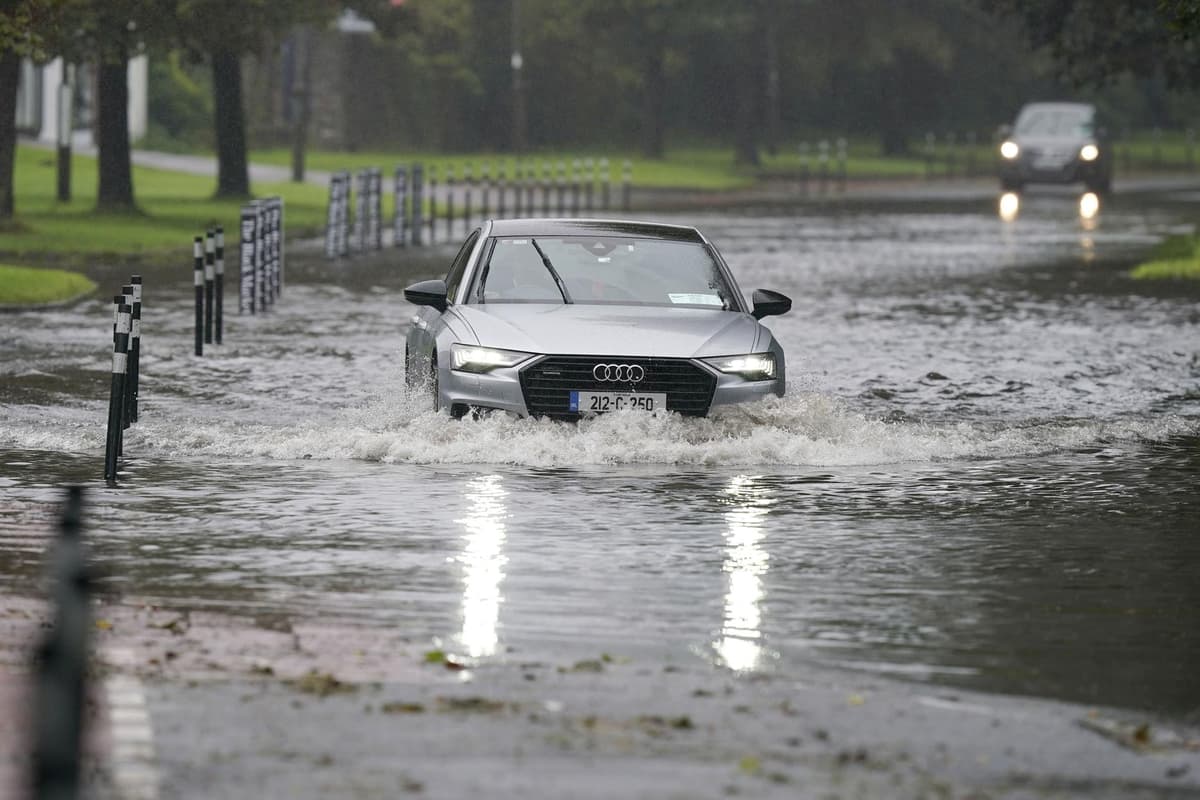 Storm Agnes LIVE BLOG: Woman treated in hospital for hypothermia and shock after she gets stuck in car in river