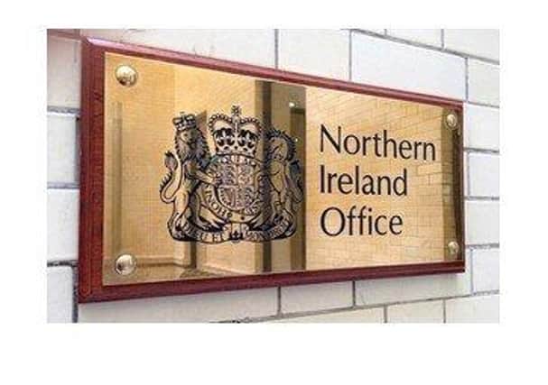 The NIO has belatedly ruled out Joint Authority but conceded the Irish demand of a joint say