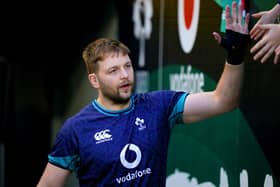Ireland's Iain Henderson is in contention for Saturday's Guinness Six Nations clash with England after training on Tuesday