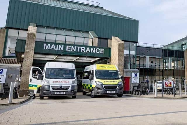 The 18-year-old man was charged with stealing from Antrim Area Hospital.