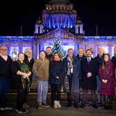 Belfast city centre has once again received the Purple Flag accreditation, recognising its commitment to a well-run, safe, and thriving night-time economy.  Pictured is Belfast City Purple Flag steering group