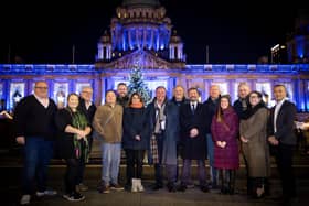 Belfast city centre has once again received the Purple Flag accreditation, recognising its commitment to a well-run, safe, and thriving night-time economy.  Pictured is Belfast City Purple Flag steering group